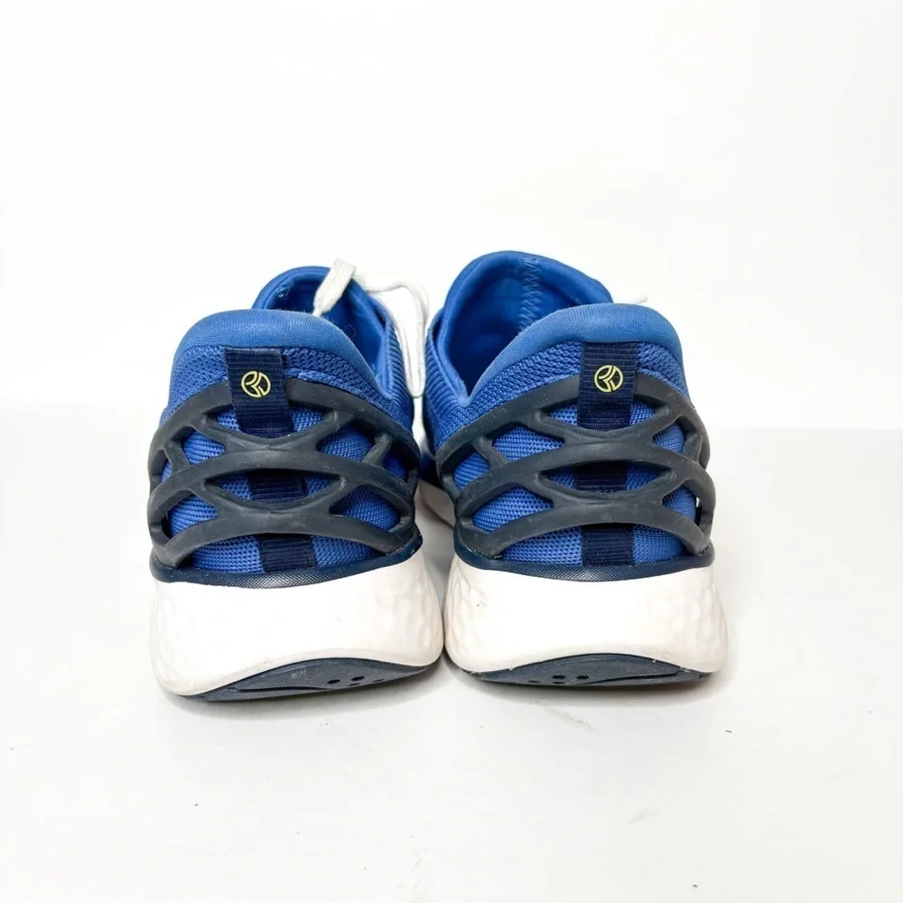 Kizik Athens Blue Slip On Sneakers with White Laces Size 11.5 Men’s